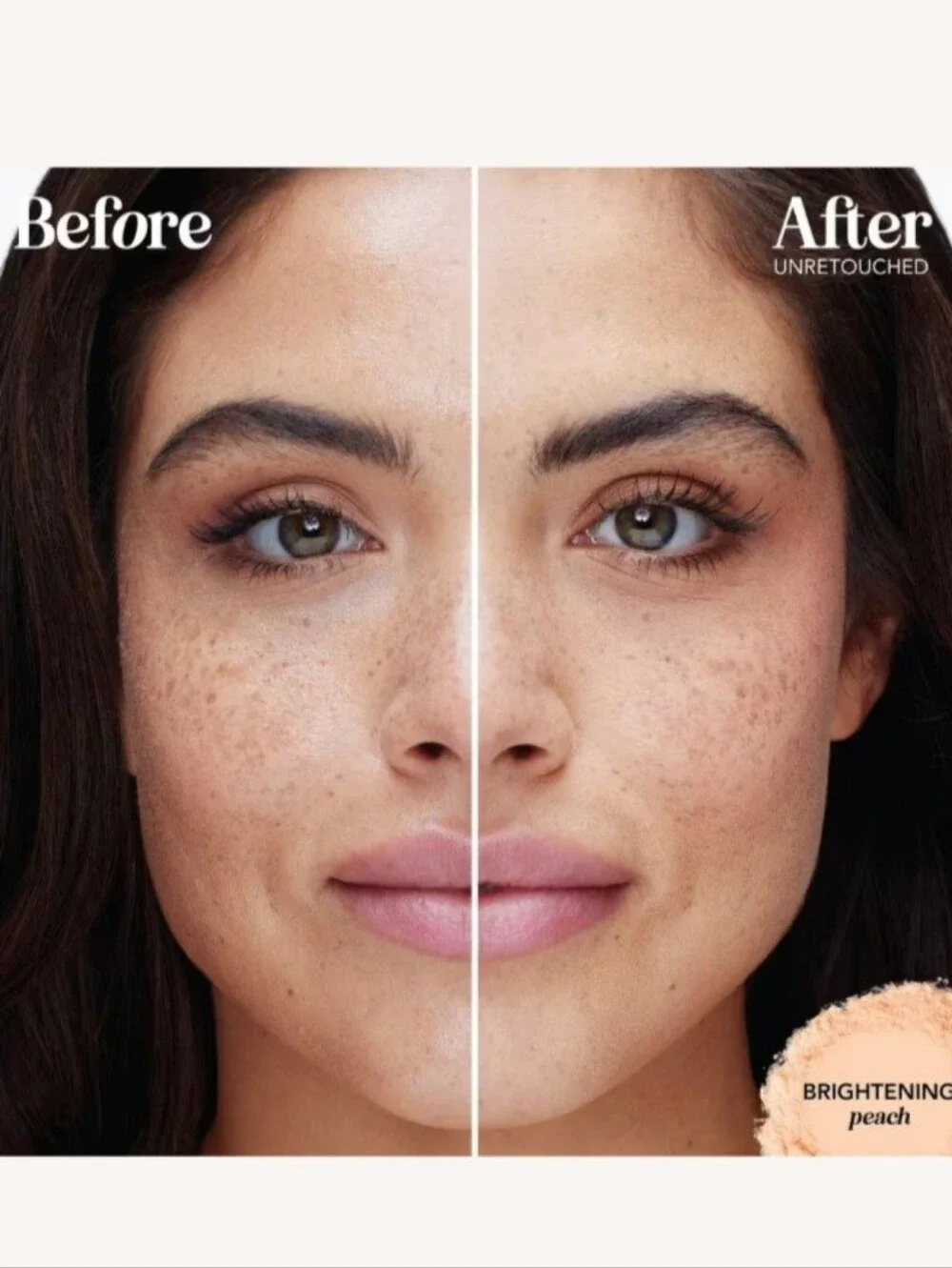 POLITE SOCIETY More Than A Pretty Powder Loose Setting Powder Brightening Peach
